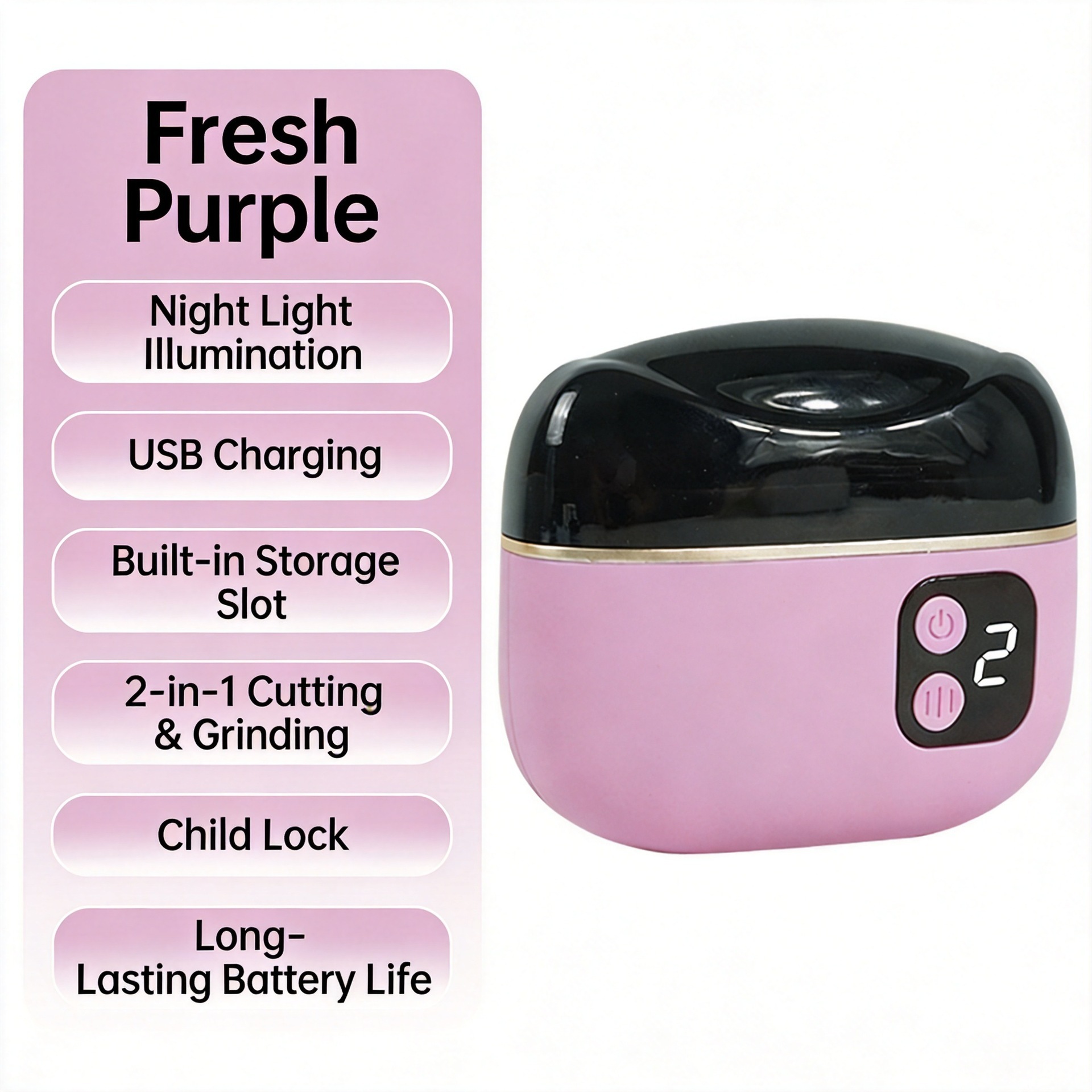 Electric Nail Clipper Fully Automatic Nail Grinder A Magical Tool For Trimming And Polishing Nails photo 4
