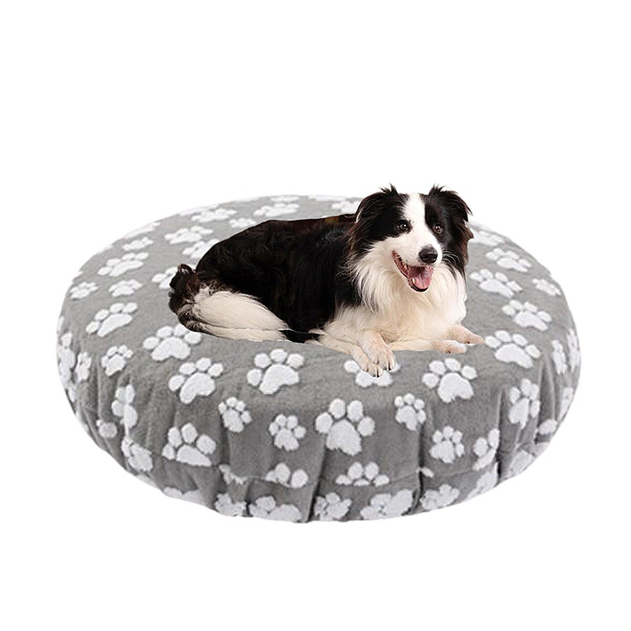 Pet Bed Cover Washable Round Waterproof Cat And Dog Bed photo 5