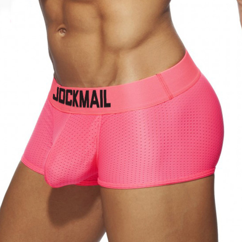 Mens Boxer Briefs Ice-silk Breathable For Young Men photo 4