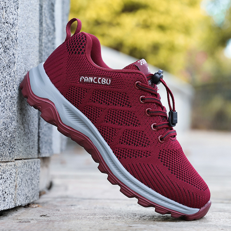 Men's And Women's Wear-resistant Widened Walking Soft Sole Shoes photo 6