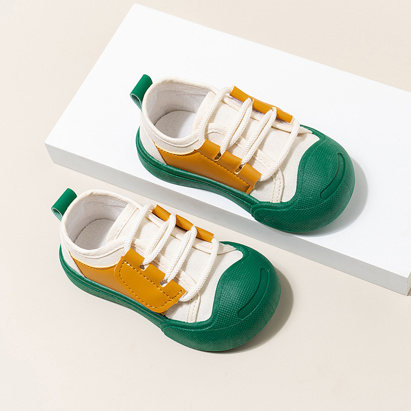Dopamine Color Matching For Children Canvas Shoes photo 3