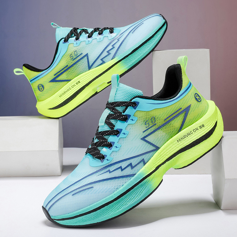 Youth And Children's Racing Sports Flying Electric 5c Running Shoes photo 1