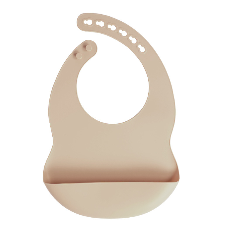 Silicone Bib Baby Feeding Bib Waterproof Food-grade photo 2
