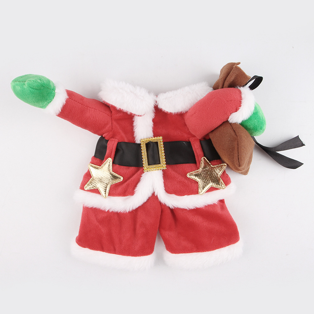 Santa Claus Costume For Cats And Dogs Pet Outfit photo 3