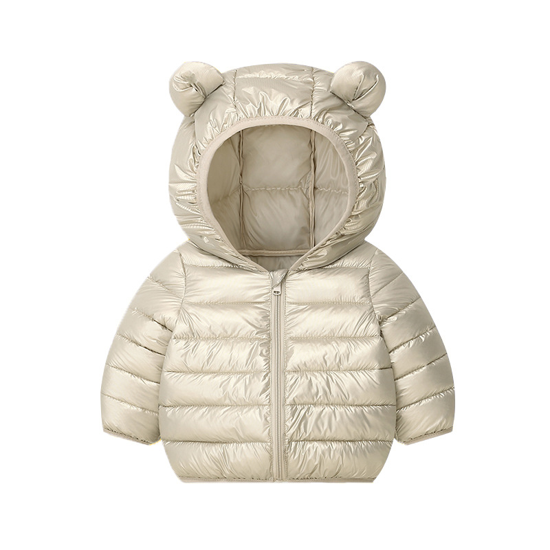 New Spring Autumn And Winter Solid-color Versatile Cotton Coat For Children photo 6