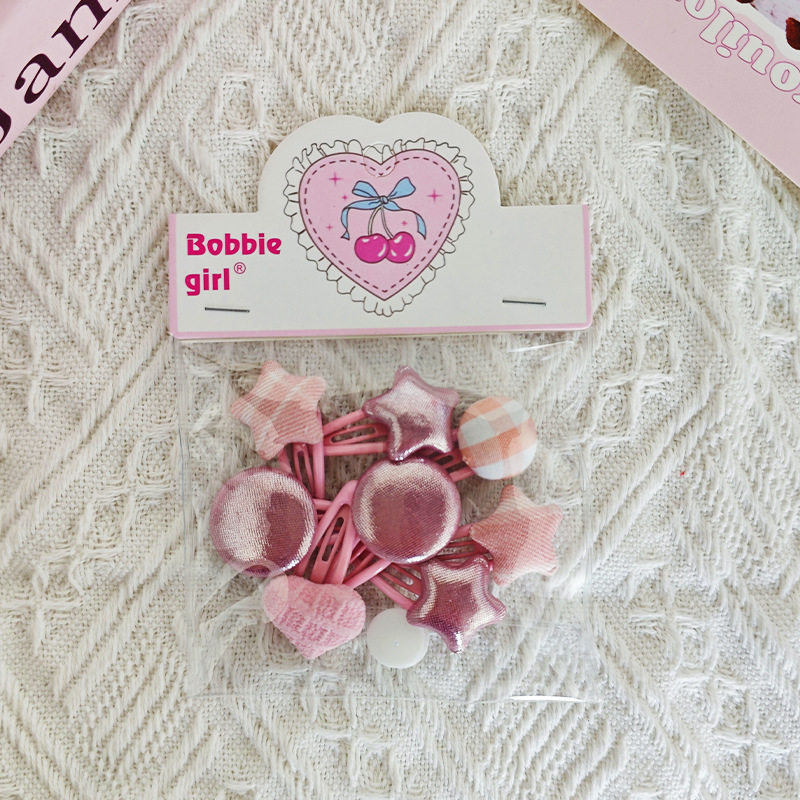 Candy-colored Side-swept Bangs Clip photo 2