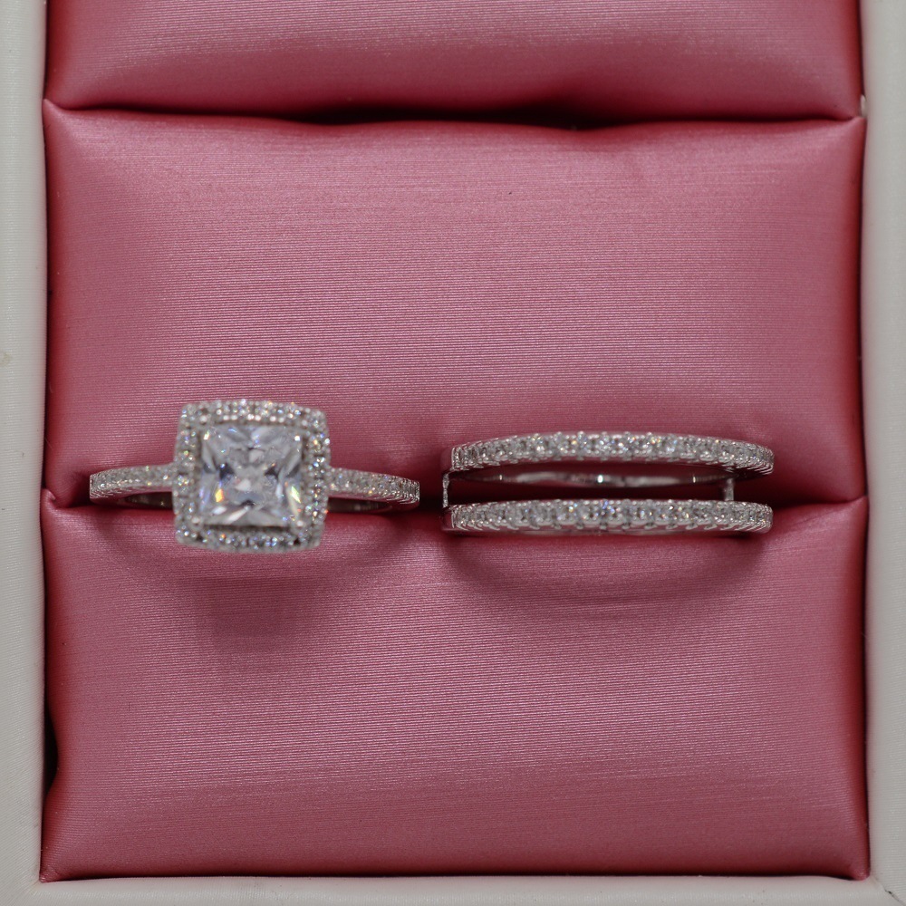 Women's Fashion Versatile Simple Zircon Ring photo 3