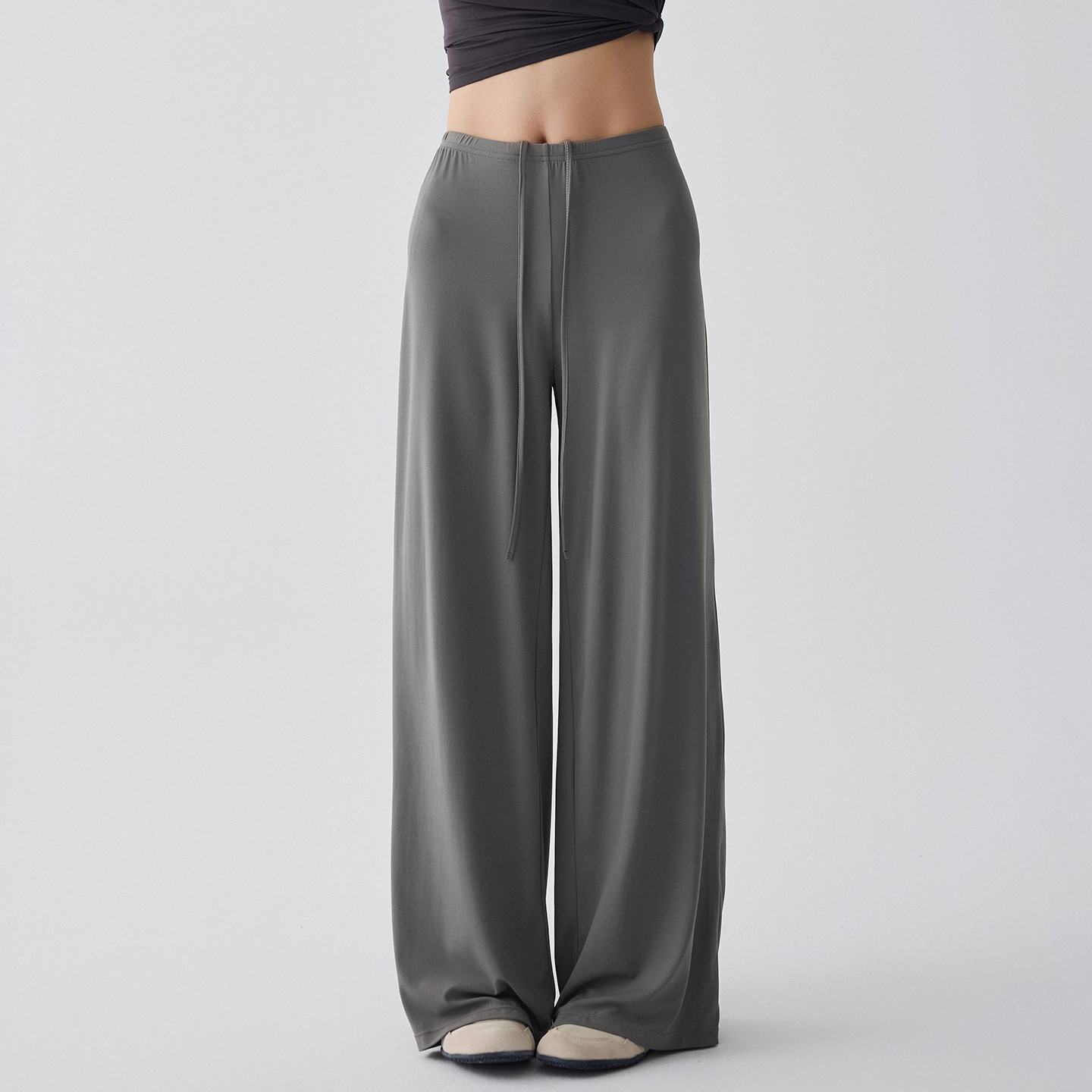 Loose-fitting High-elasticity Yoga Pants Quick-drying Casual Wide-leg Running And Fitness Pants photo 2