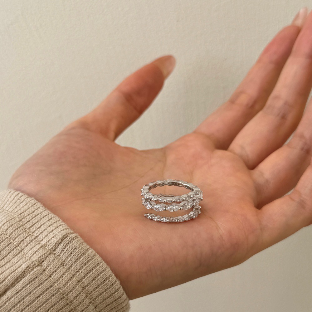 Ring Female Spring Design Inlaid Bracelet photo 4