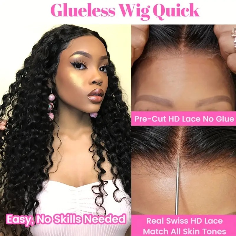 Pre-looped Lace Front African Small Curls Long Curls photo 4