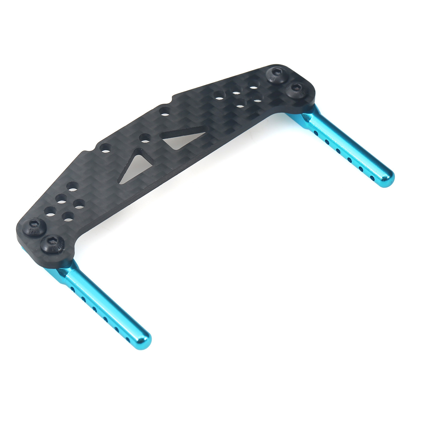 110 Tamiya TT01 Carbon Fiber Plate Front And Rear Universal LY63 Shock Absorber Bracket photo 1