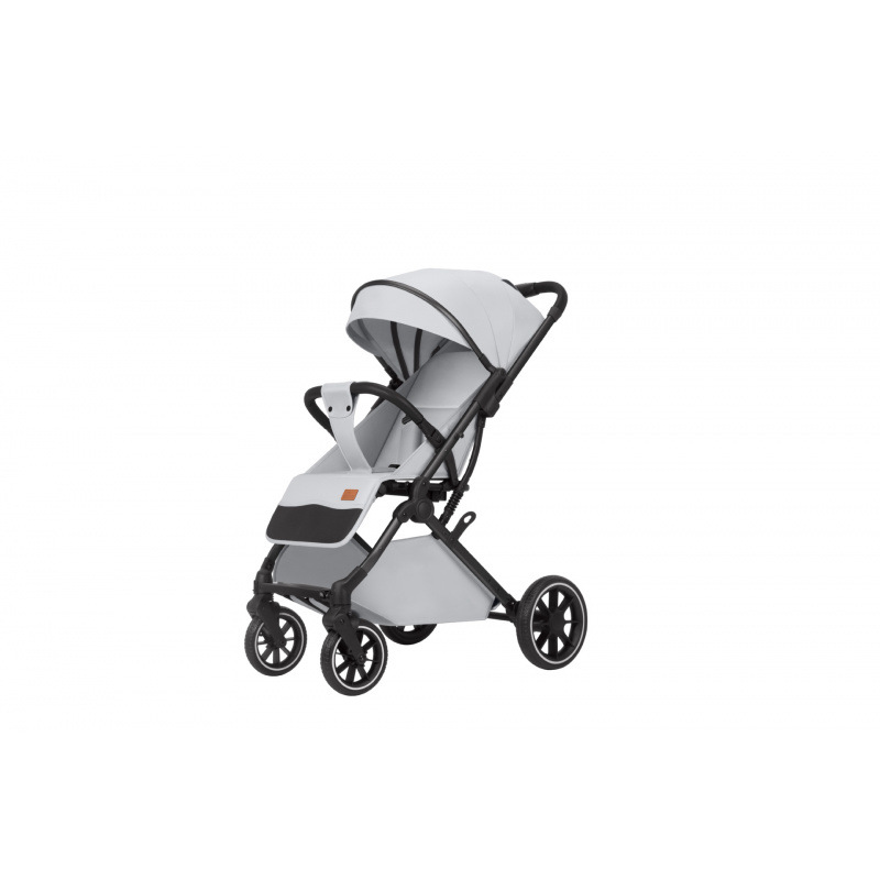 Stroller Can Sit And Lie Down Lightweight Folding Four-wheel Shock Absorber Baby Stroller photo 4
