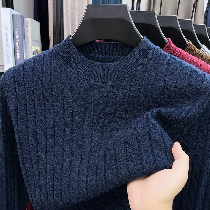 Stylish Casual Versatile And Warm Wool Base Sweater photo 7