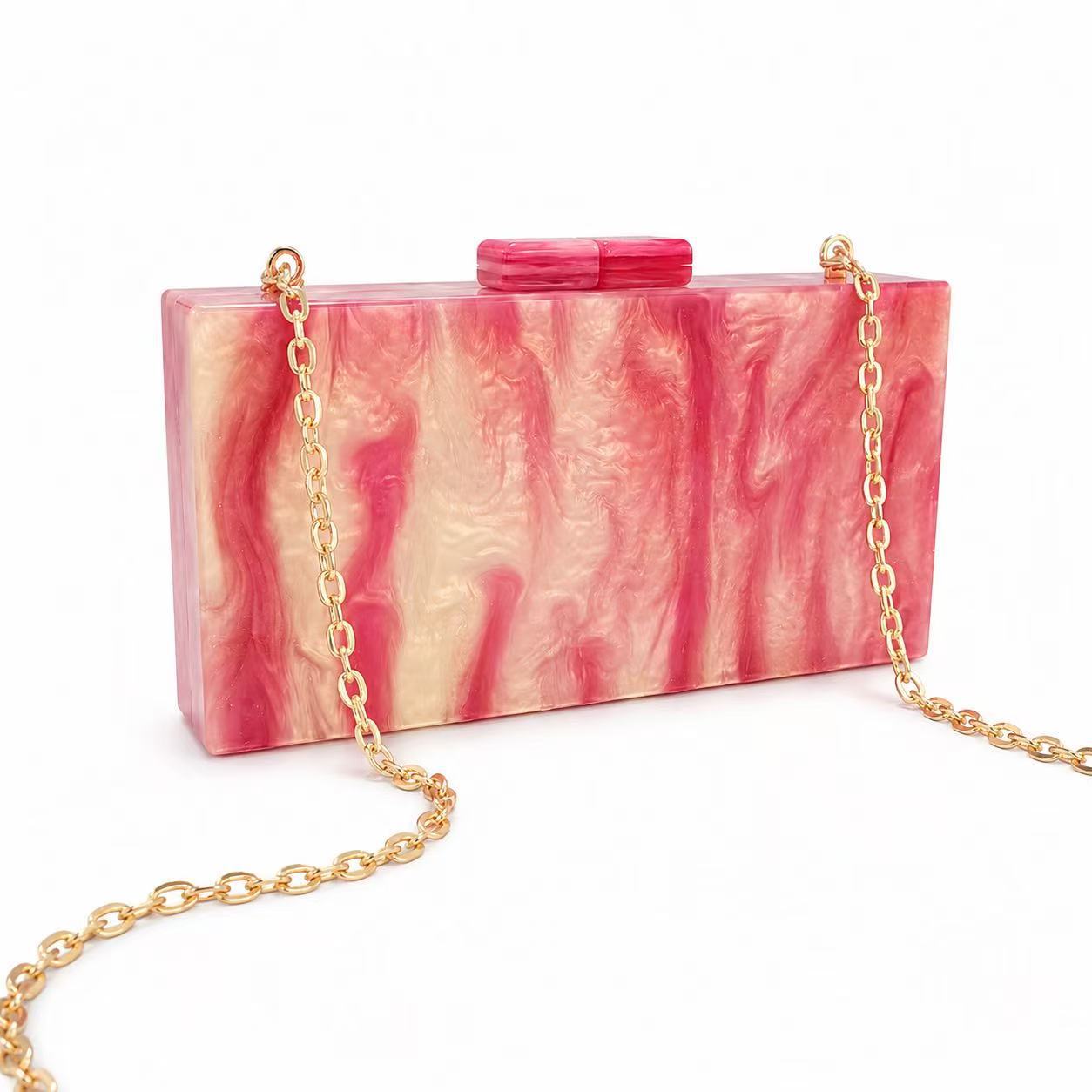 Starry Sky Acrylic Evening Shoulder Bag photo 2
