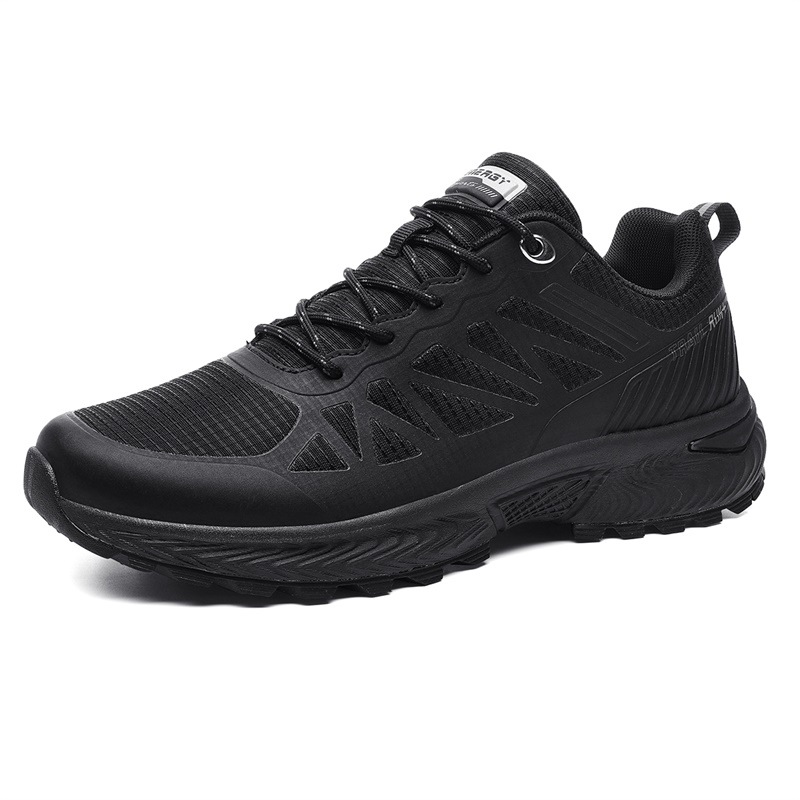 Breathable Mesh Surface Plus Size Men's Outdoor Running Shoes photo 5