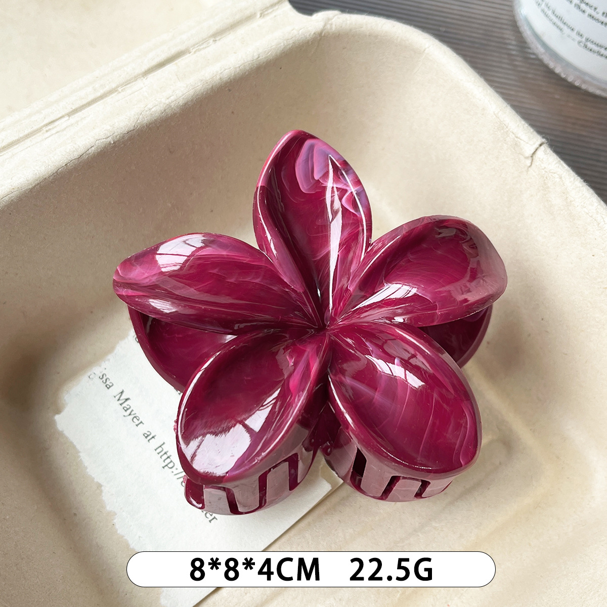 Large Floral Korean-style Hair Clip photo 5