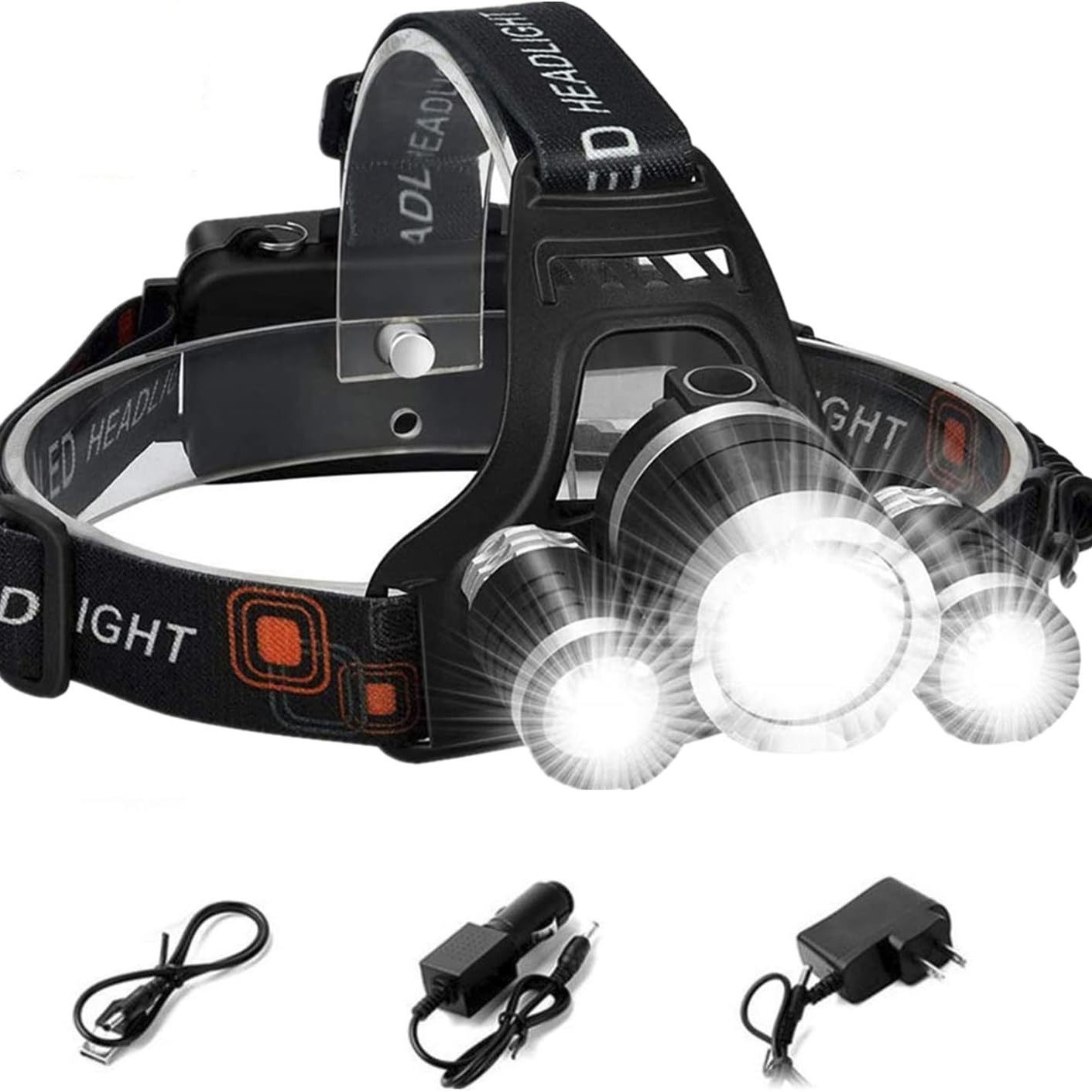 LED Outdoor Lighting Charging 20W High-power Induction T6 Light photo 4