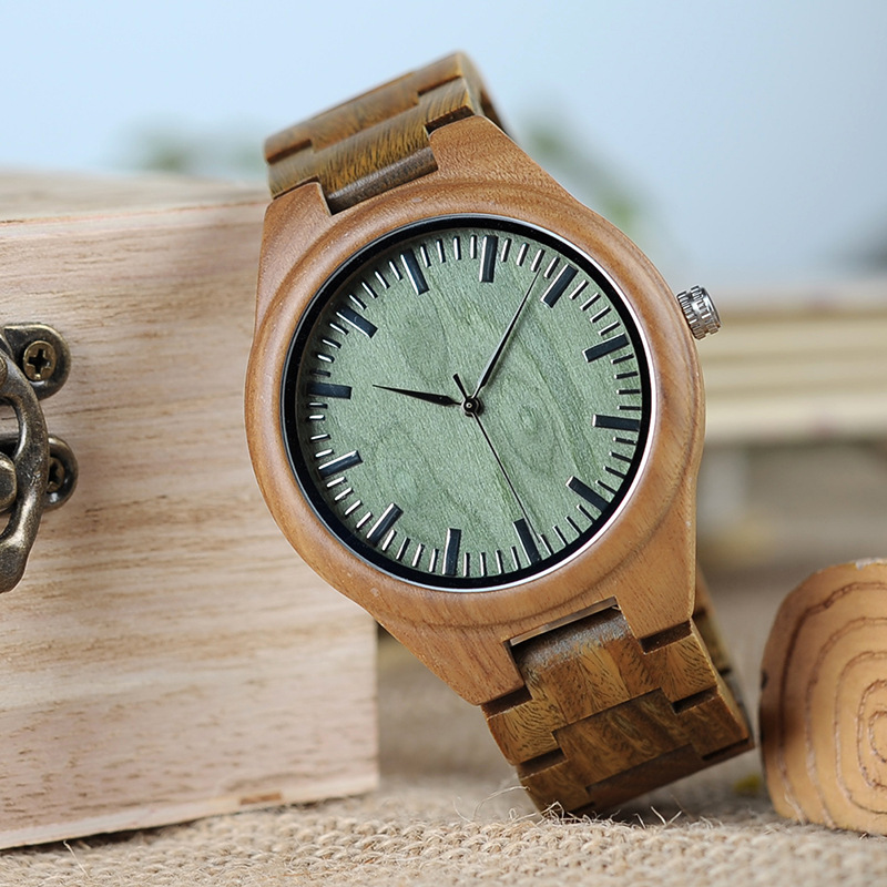 BOBO BIRD G19 Classic Wooden Analog Quartz Watch photo 3