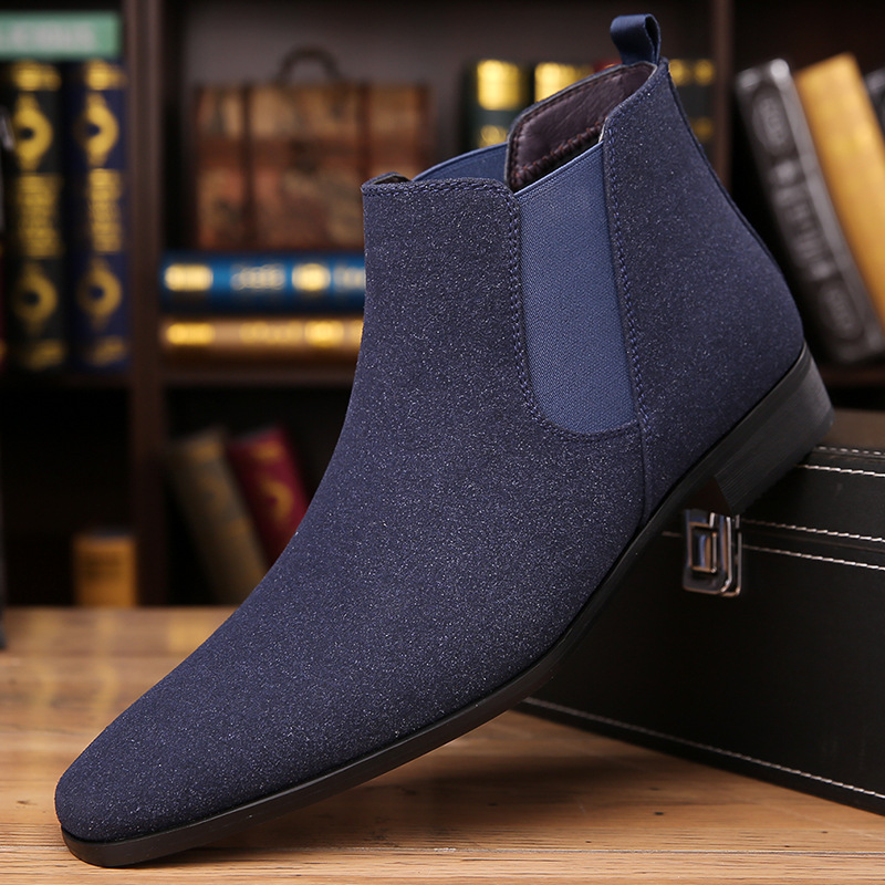 Men's Casual Leather Shoes Pointed-toe Plus Size photo 4
