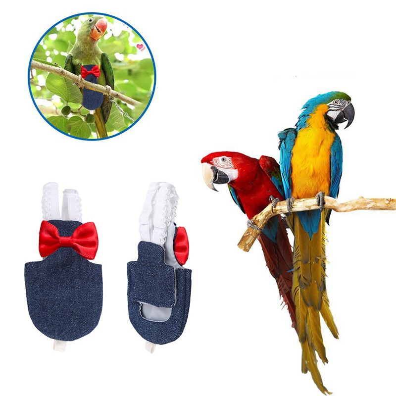 Parrot Baby Diapers Large And Medium Size Pet Bird Clothes photo 1