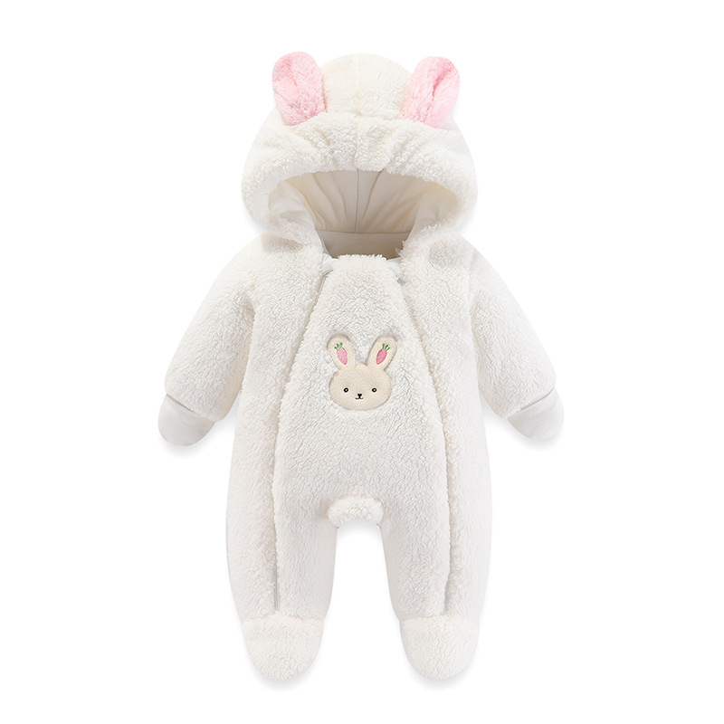 Thickened Cotton Romper For Infants And Toddlers photo 2