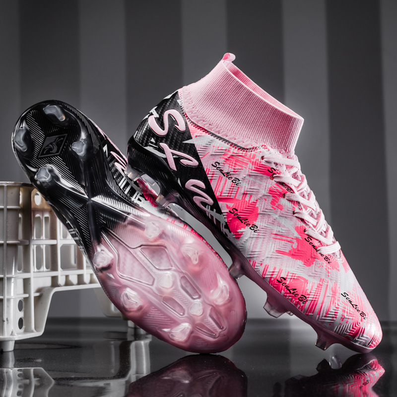 High-top Soccer Shoes For Teens And Children photo 2