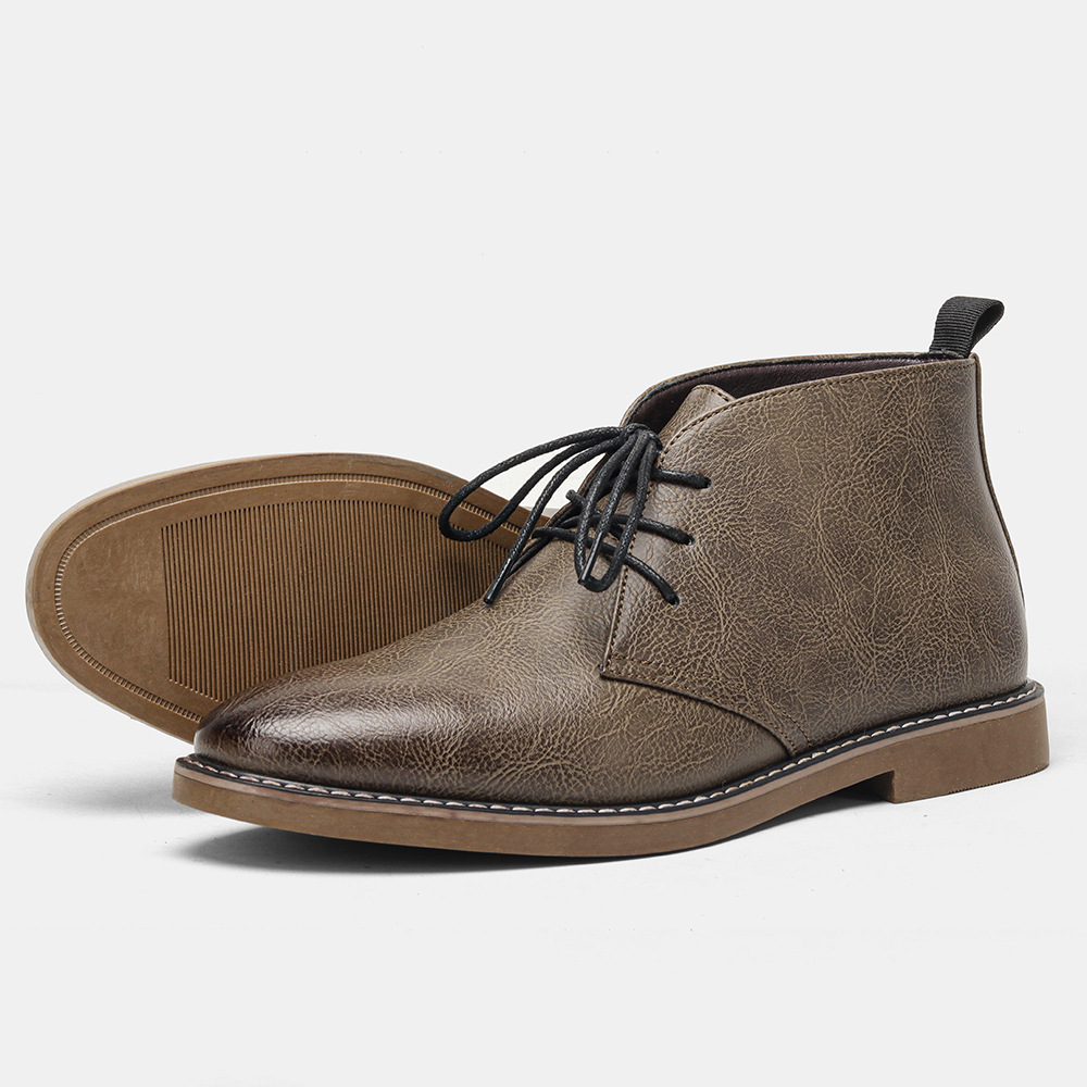 Casual Mens Large-size Ankle Boots photo 5