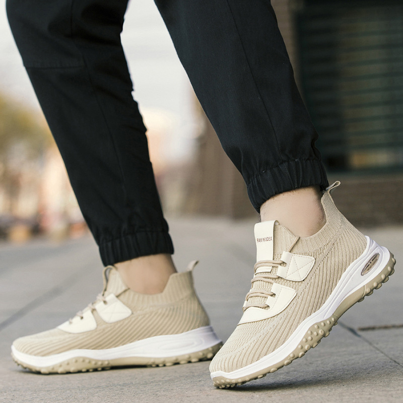 Flyknit Breathable Low Top Sports Outdoor Casual Running Tourism Flat Shoes photo 2