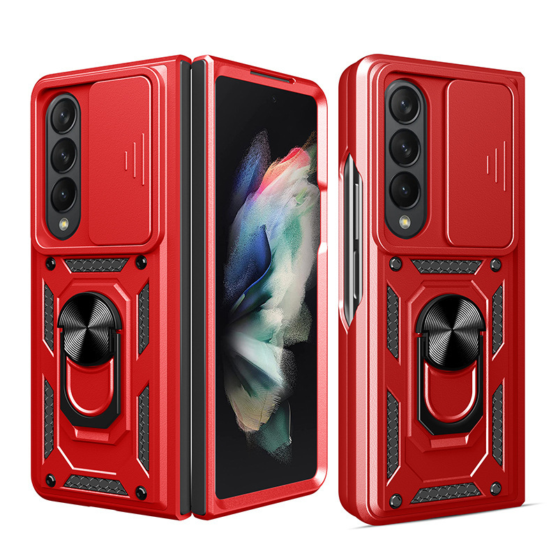Sliding Window Lens-ring Bracket Drop Proof Protective Phone Case photo 4
