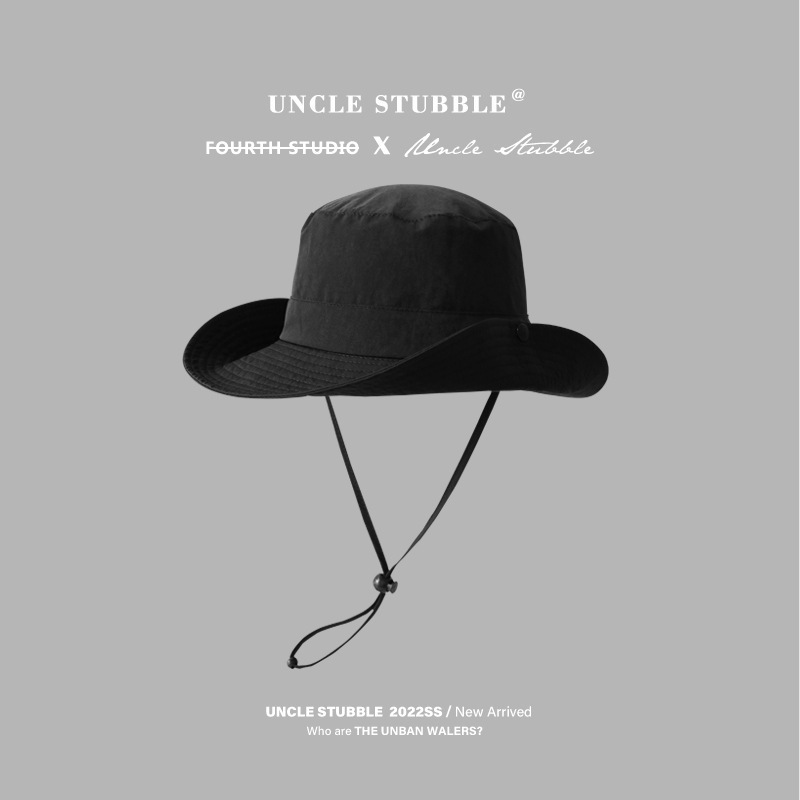 Spring Summer Solid-Color Quick-Drying UV-Protective Sun Hat photo 2