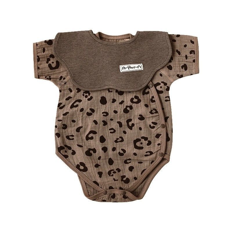 Baby Boy And Girl Onesie Short-sleeve Clothing Set photo 2