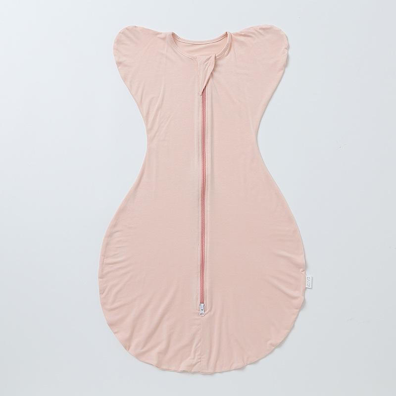 Newborn Baby Anti-Spreading Cooling Bamboo Fiber Swaddle Sack photo 4
