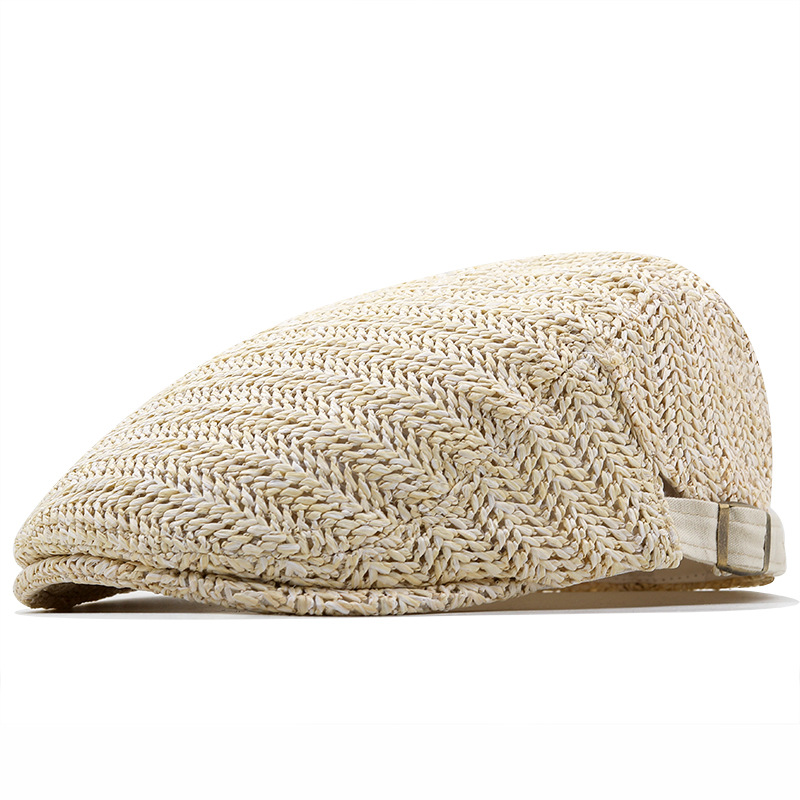 Men's Simple Breathable Summer Sun Hat Beret photo 6