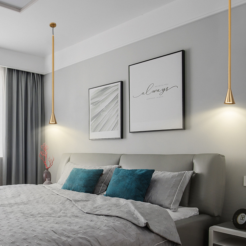Nordic-style Creative And Personalized Bedside Pendant Lamp Instagram-inspired Small Chandelier photo 1