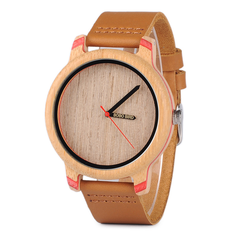 Wooden Watch Simple And Casual Quartz Movement photo 5