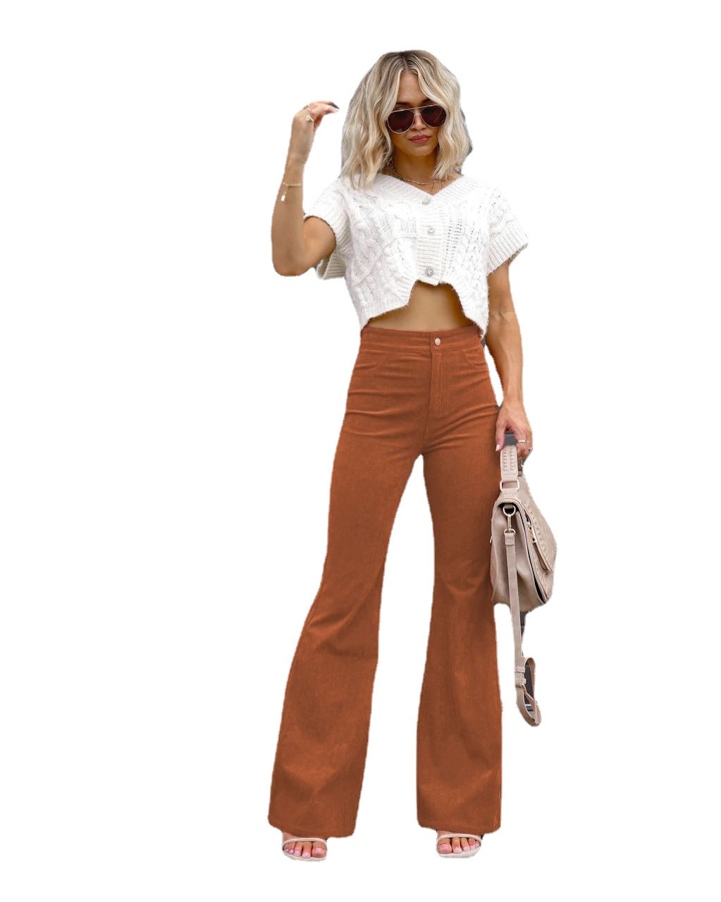 Chic Women's Trousers Trendy Brand photo 6
