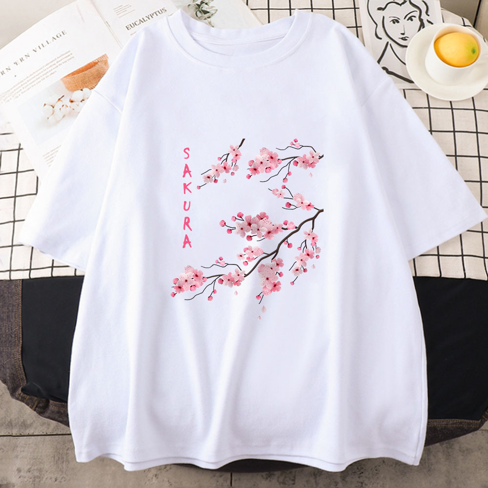 Sakura Cherry Blossom Women's T-shirt photo 1