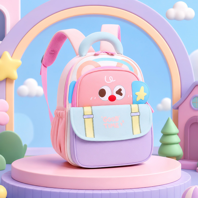 Little Bear Childrens Backpack Lightweight Kindergarten School Bag photo 7
