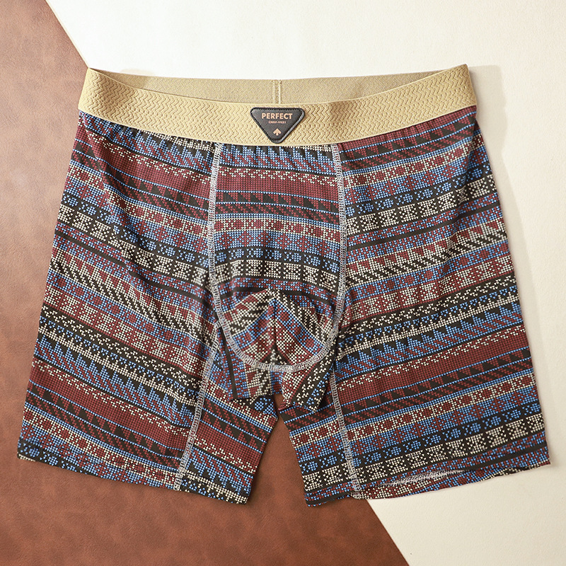Retro Ethnic Style Men's Athletic Boxer Briefs photo 4