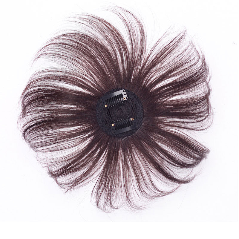 Womens Real-hair Hairpiece For Top-of-head Coverage photo 3
