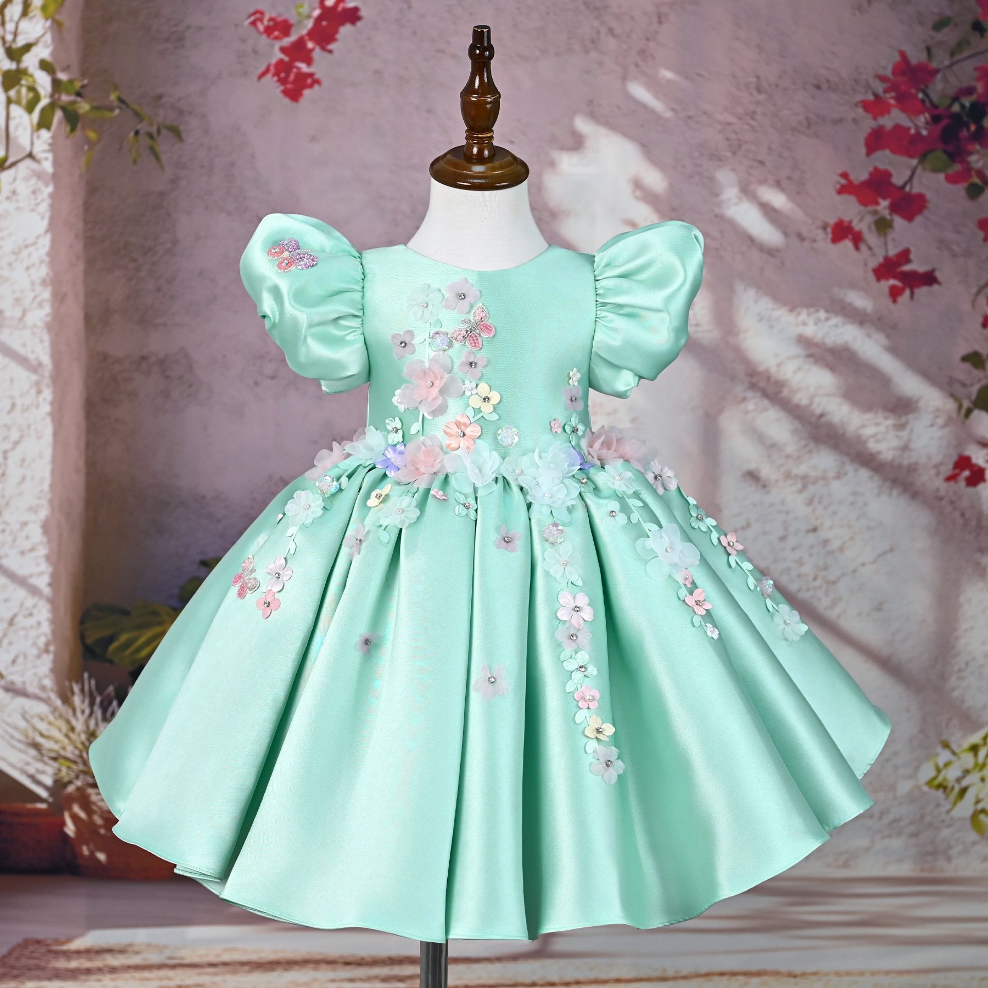 Floral Princess Puffy Skirt photo 2
