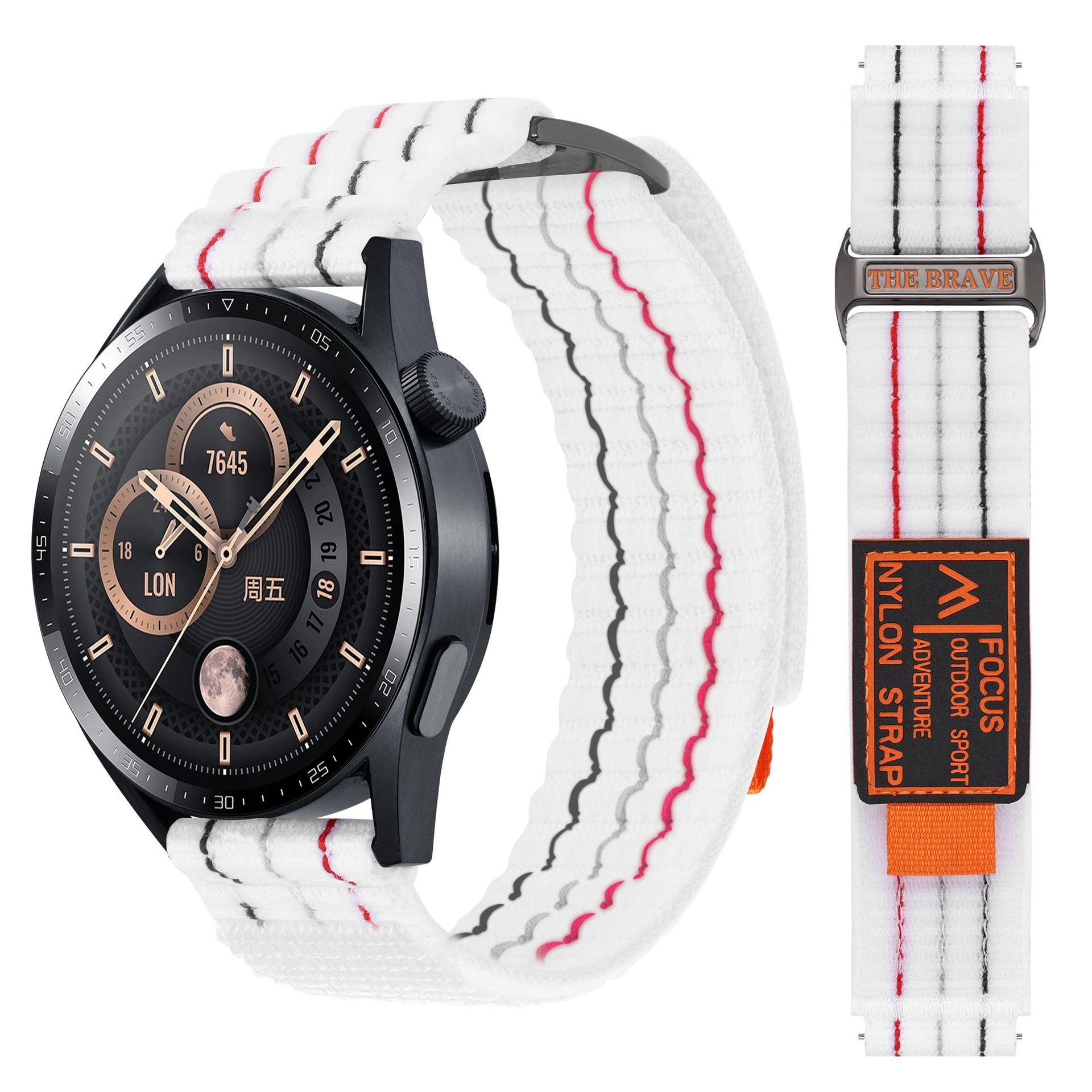 Double-Holiday Adhesive Nylon Loop Strap photo 2