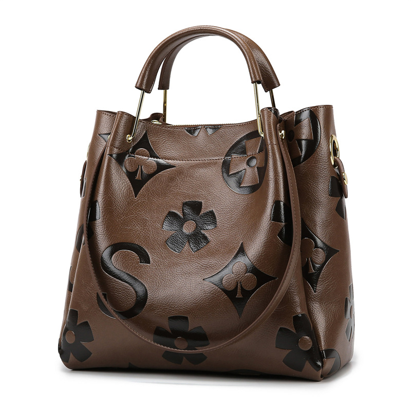 Womens Stylish Large-capacity Bucket Bag Set photo 2