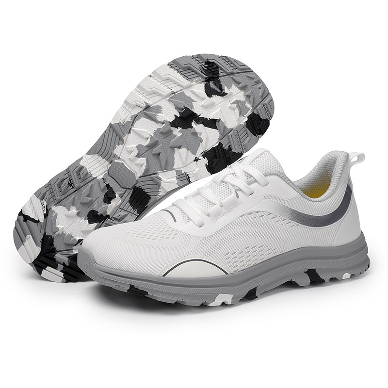 Wide-toe Outdoor Lightweight Breathable Mesh Cushioned Hiking Shoes photo 4