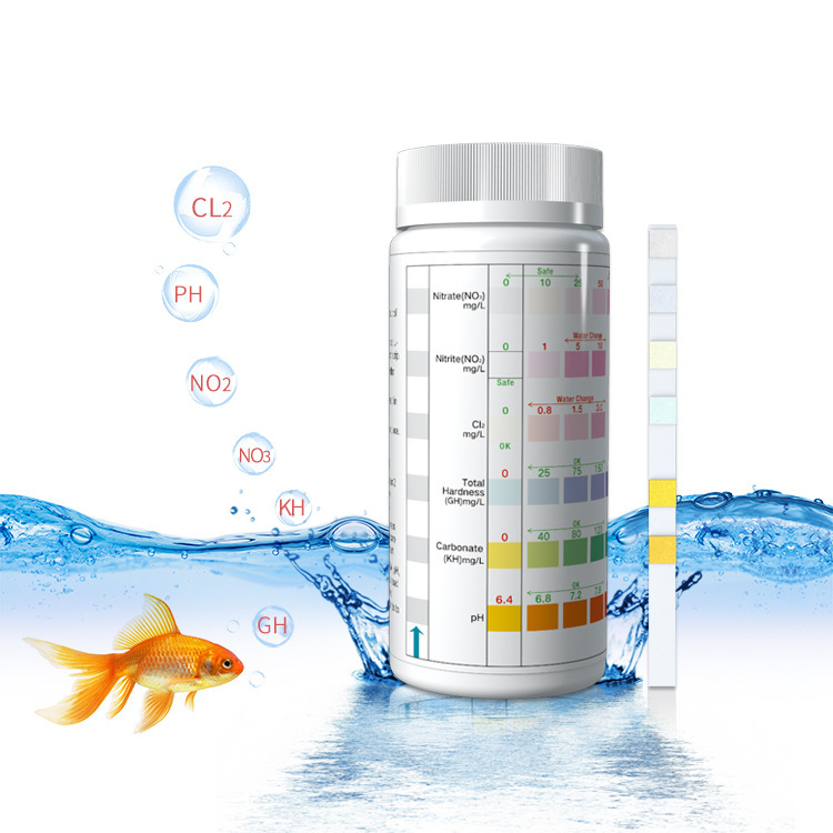 Six-in-one Fish Tank Water Quality Test Paper photo 5