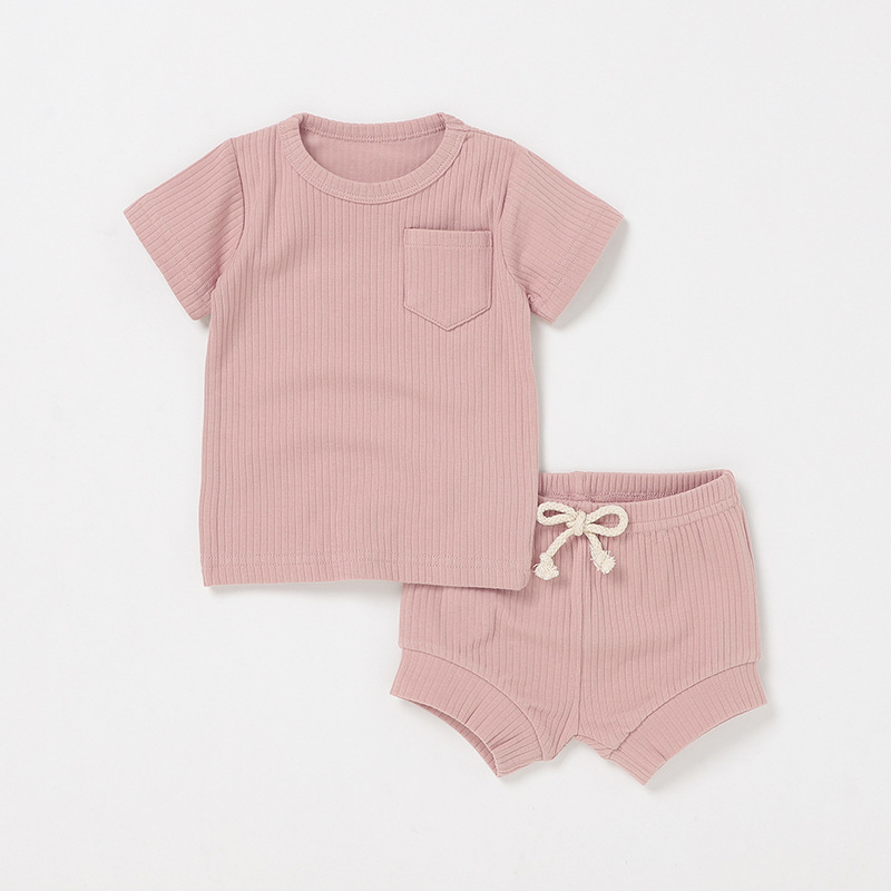 Newborn Short-sleeve And Shorts Set photo 5