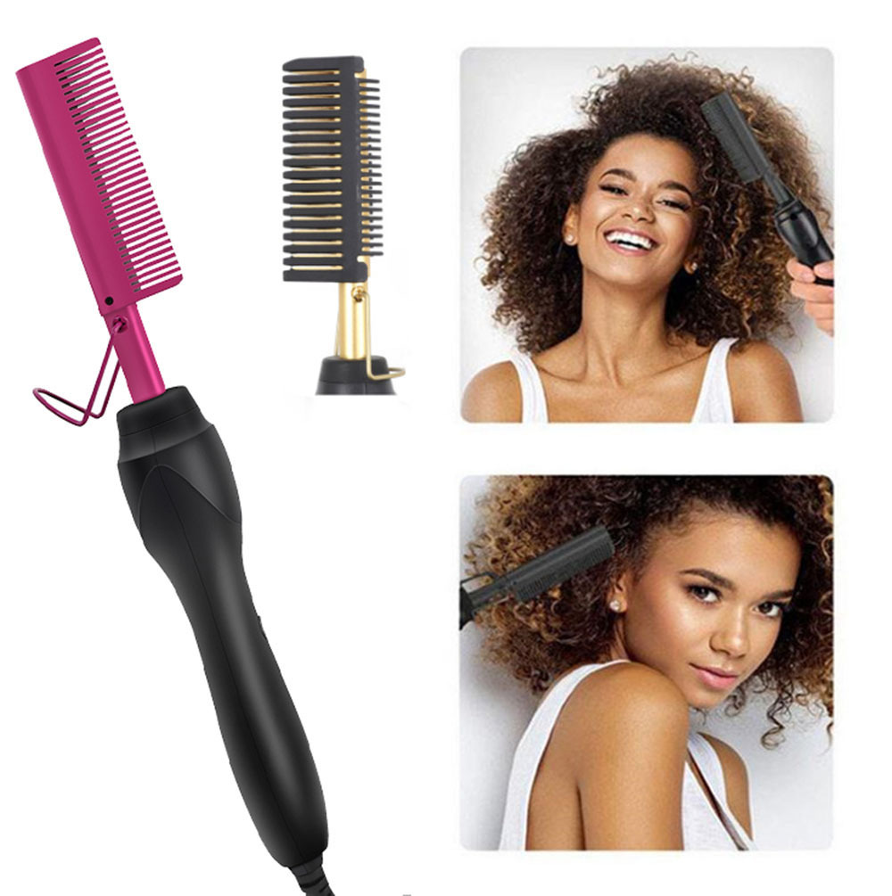 Copper Straightening Comb Electric Curling Iron photo 3