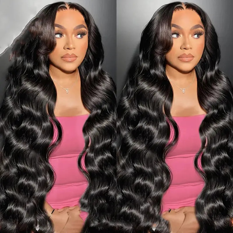Long Wavy Curls Parted In The Middle For Women photo 1