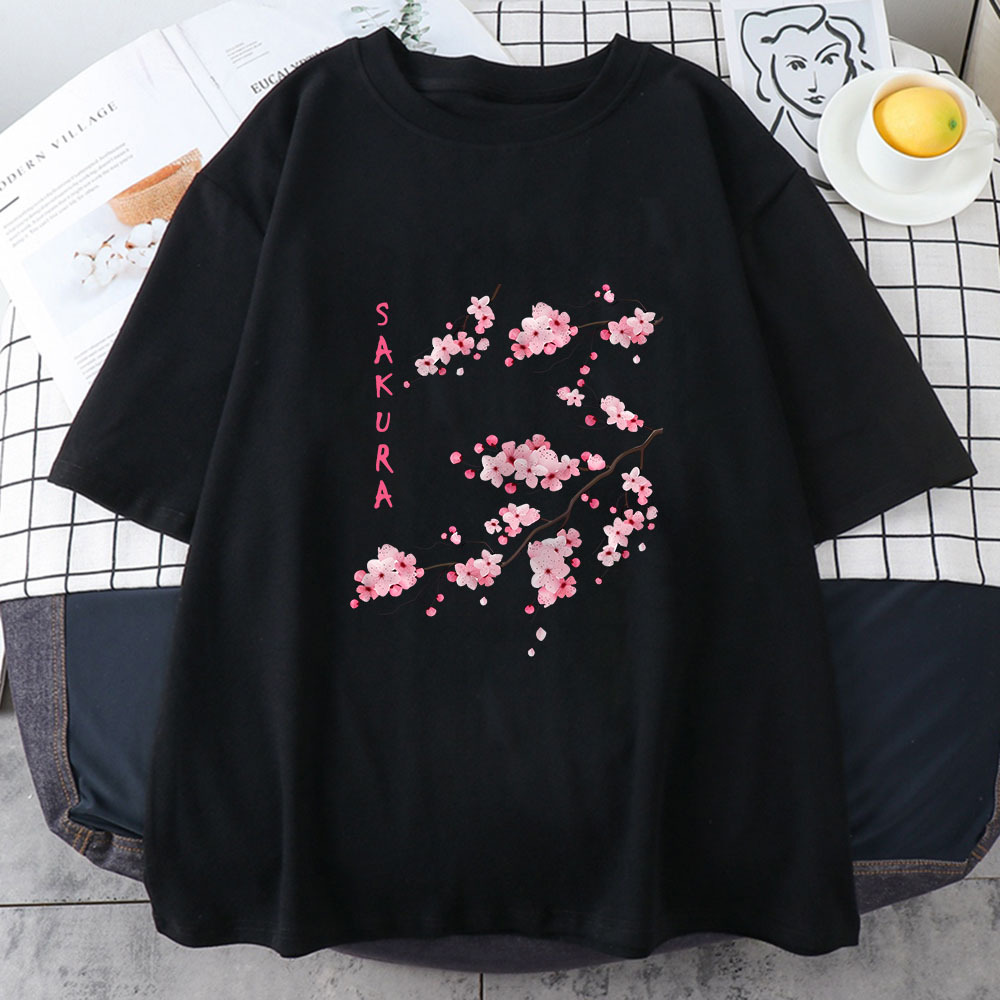 Sakura Cherry Blossom Women's T-shirt photo 8