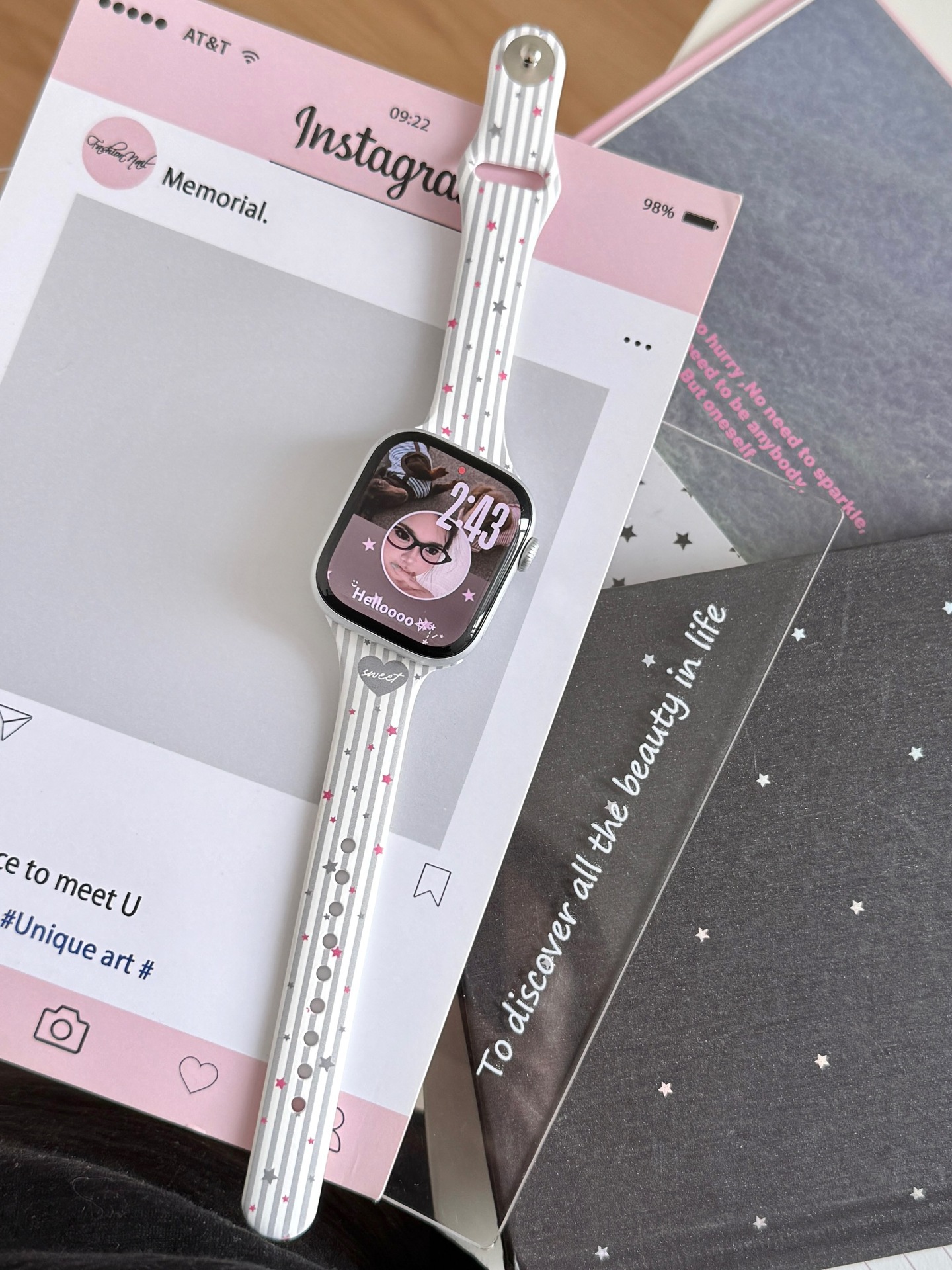 Star Striped Bias Cut Strap photo 6
